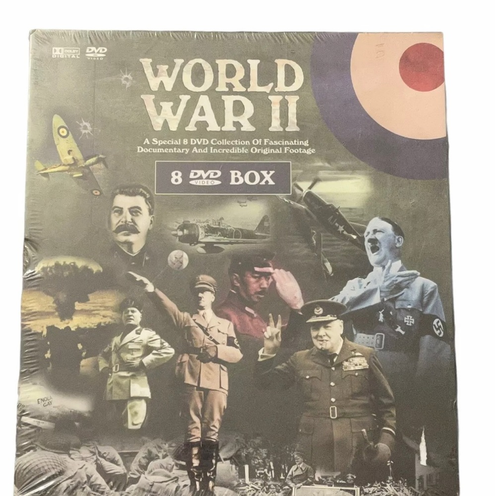 World War II 8 DVD Boxed Set Brand New Fast Free Delivery